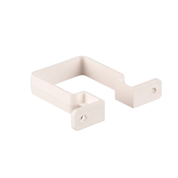 Picture of BR507 65MM SQUARE DOWNPIPE BRACKET WHITE