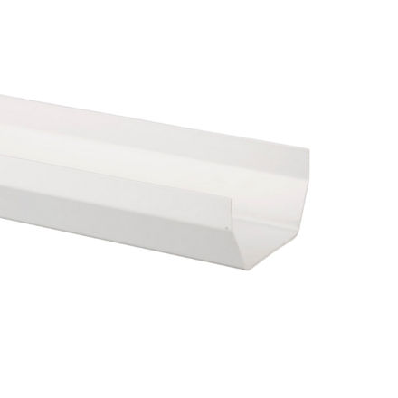 Picture of BR52 114MM SQUARE GUTTER 4M ARCTIC WHITE