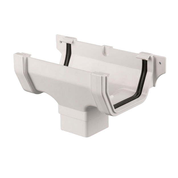 Picture of BR55 114MM SQUARE RUNNING OUTLET ARCTIC
WHITE
