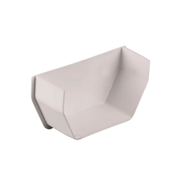 Picture of BR56 114MM SQUARE INTERNAL STOPEND ARCTIC
WHITE
