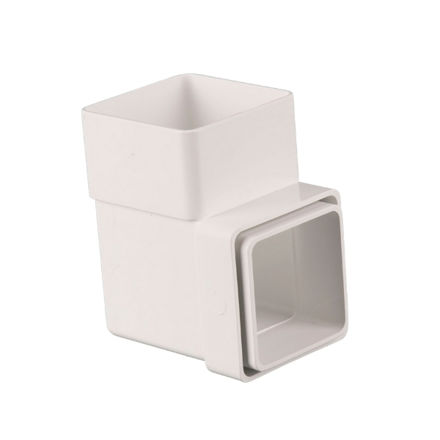 Picture of BR508 65MM SQUARE 92.5 DEG DOWNPIPE BEND
ARCTIC WHITE
