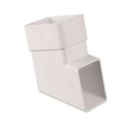 Picture of BR516 65MM SQUARE DOWNPIPE SHOE ARCTIC
WHITE
