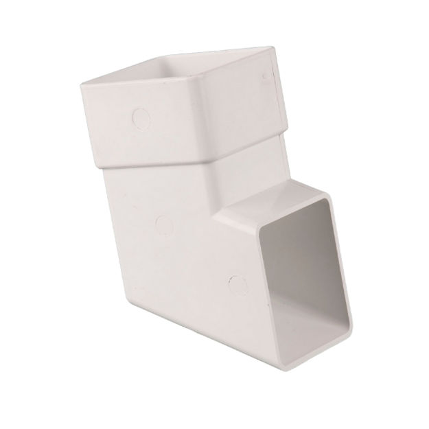 Picture of BR516 65MM SQUARE DOWNPIPE SHOE ARCTIC
WHITE
