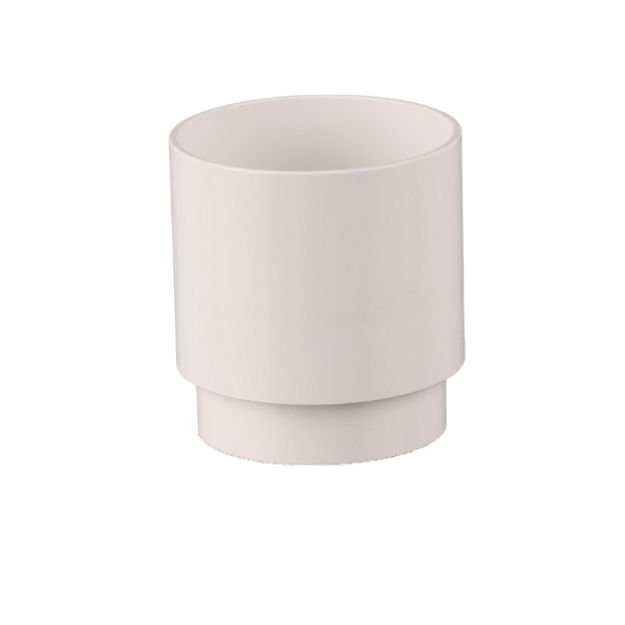 Picture of BR206 68MM ROUND DOWNPIPE CONNECTOR ARCTIC
WHITE
