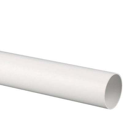 Picture of BR201 68MM ROUND DOWNPIPE 2.5M ARCTIC WHITE
