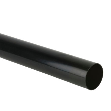 Picture of BR201 68MM ROUND DOWNPIPE 2.5M BLACK