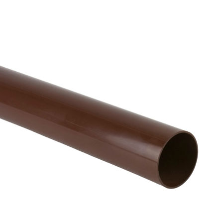 Picture of BR201 68MM ROUND DOWNPIPE 2.5M BROWN