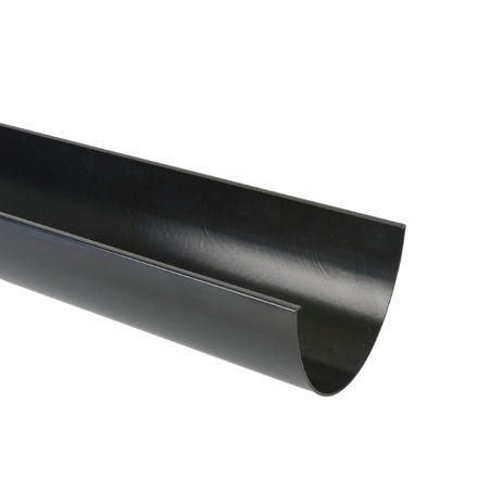 Picture of BR92 170MM INDUSTRIAL GUTTER 4M BLACK