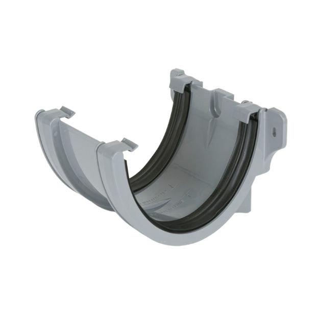 Picture of BR94 170MM IND. GUTTER UNION GREY