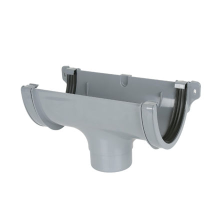 Picture of BR95 170MM IND GUTTER RUNNING OUTLET GREY 