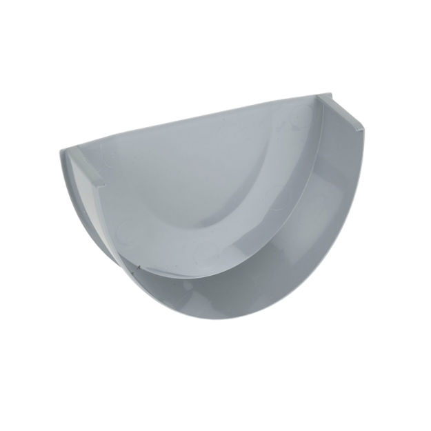 Picture of BR96 170MM IND GUTTER INTERNAL STOPEND GREY