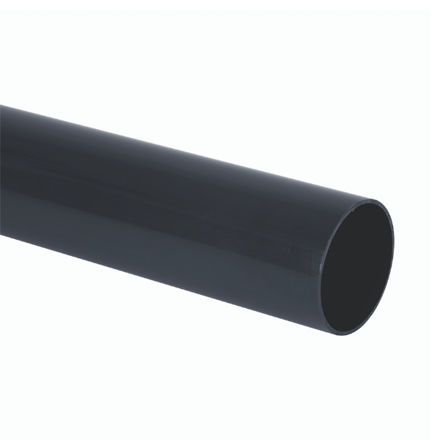 Picture of BR201 68MM ROUND DOWNPIPE 2.5M ANTHRACITE GREY