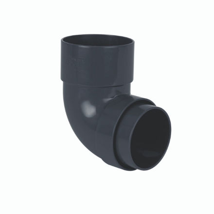 Picture of BR208 68MM 92.5 DEG DOWNPIPE BEND ANTHRACITE GREY