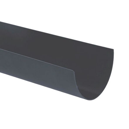 Picture of BR72 DEEPSTYLE PVC GUTTER 4M ANTHRACITE GREY