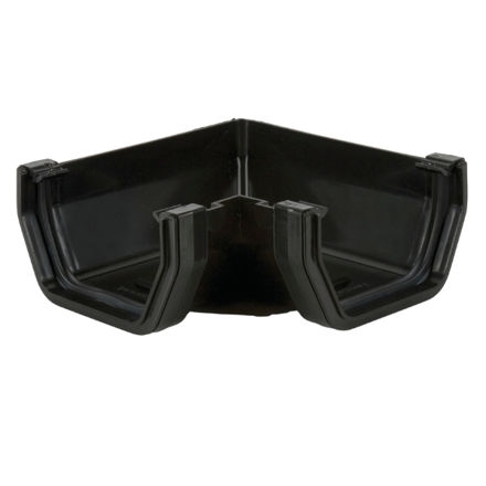 Picture of BR58 114MM SQ 90 DEG GUTTER ANGLE BLACK