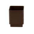 Picture of BR506 65MM SQUARE DOWNPIPE CONNECTOR BROWN