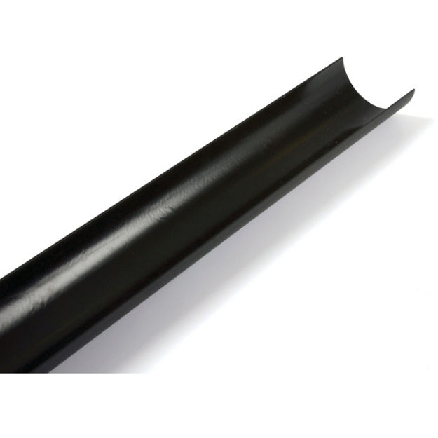Picture of BR42CI 112MM CI ROUNDSTYLE GUTTER BLACK 4M
