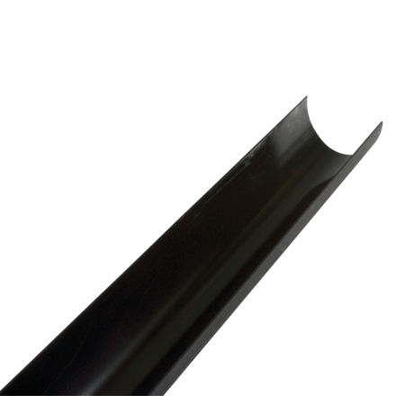 Picture of BR72CI 115MM CI DEEPSTYLE GUTTER BLACK 4M