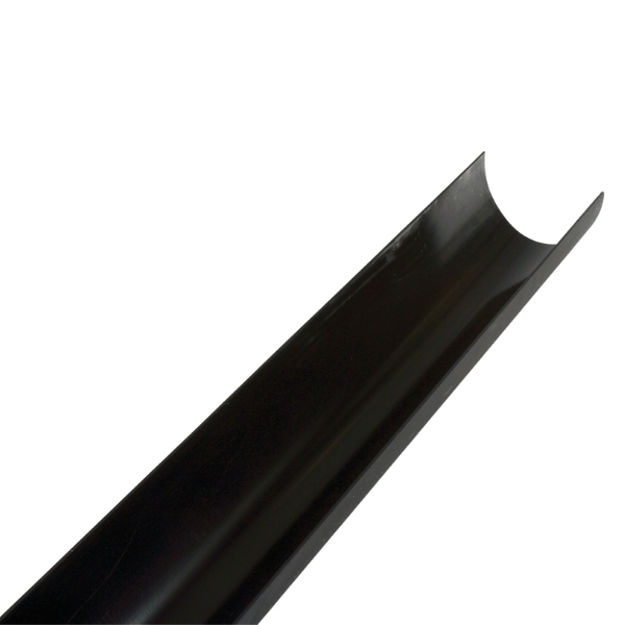Picture of BR72CI 115MM CI DEEPSTYLE GUTTER BLACK 4M