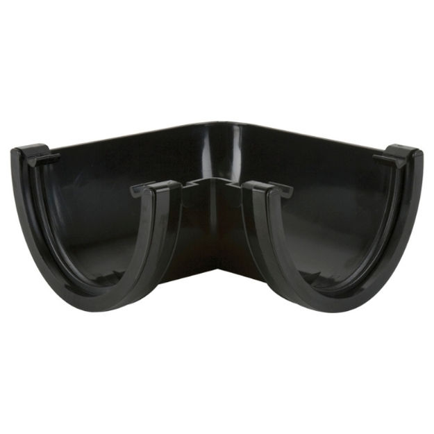 Picture of BR78 DEEPSTYLE 90 DEG GUTTER ANGLE BLACK