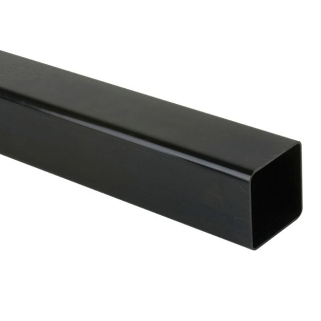 Picture of BR503 65MM SQUARE DOWNPIPE 4M BLACK