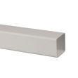 Picture of BR501 68MM SQUARE DOWNPIPE 2.5M ARCTIC WHITE