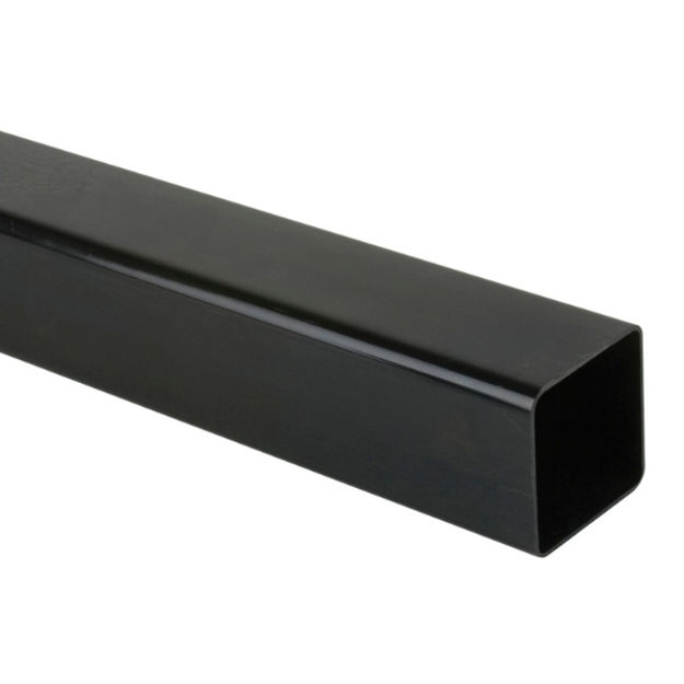 Picture of BR501 68MM SQUARE DOWNPIPE 2.5M BLACK