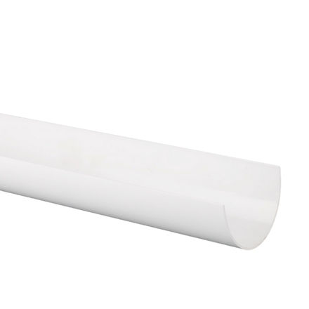 Picture of BR72 DEEPSTYLE PVC GUTTER 4M ARCTIC WHITE