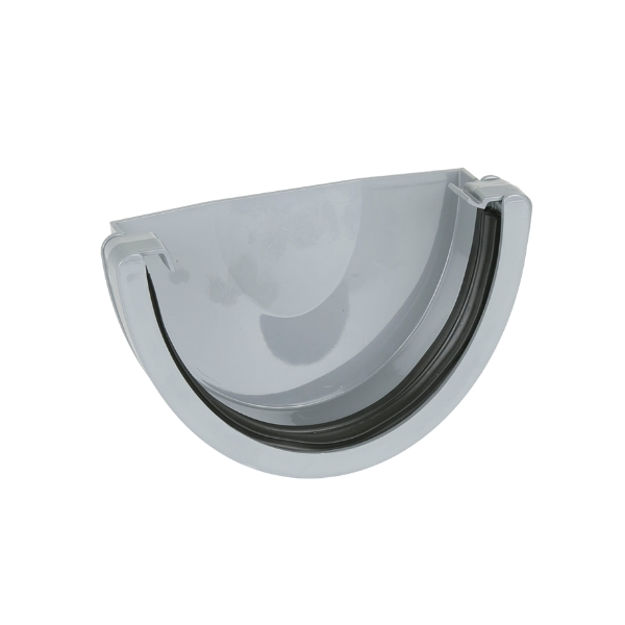 Picture of BR97 170MM IND GUTTER EXTERNAL STOPEND GREY 