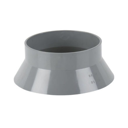 Picture of BS428 WEATHERING COLLAR PIPE SKIRT GREY
110MM PUSH FIT
