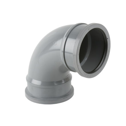 Picture of BS480 92.5 DEG DOUBLE SOCKET BEND GREY
110MM PUSH FIT
