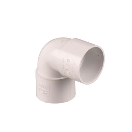 Picture of W2120 40MM SW 90 DEG KNUCKLE BEND WHITE