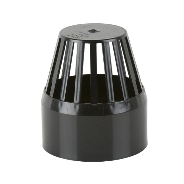 Picture of BS427 VENT COWL BLACK
110MM PUSH FIT

