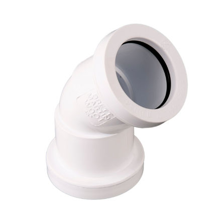 Picture of W901 32MM P-FIT 135 DEG OBTUSE BEND WHITE