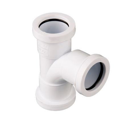Picture of W903 32MM P-FIT 92.5 DEG SWEPT TEE WHITE