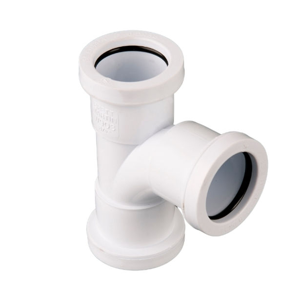 Picture of W903 32MM P-FIT 92.5 DEG SWEPT TEE WHITE