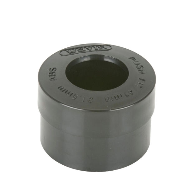 Picture of W909 32MM P-FIT 32MM X 21.5MM REDUCER BLACK