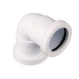 Picture of W927 40MM P-FIT 90 DEG KNUCKLE BEND WHITE