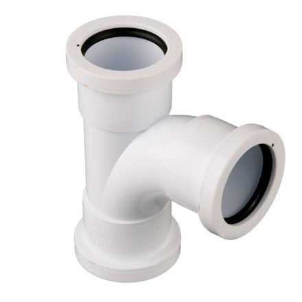 Picture of W923 40MM P-FIT 92.5 DEG SWEPT TEE WHITE
