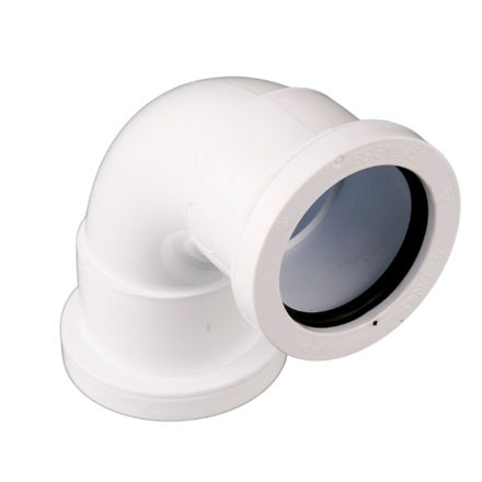 Picture of W920 40MM P-FIT 92.5 DEG SWEPT BEND WHITE