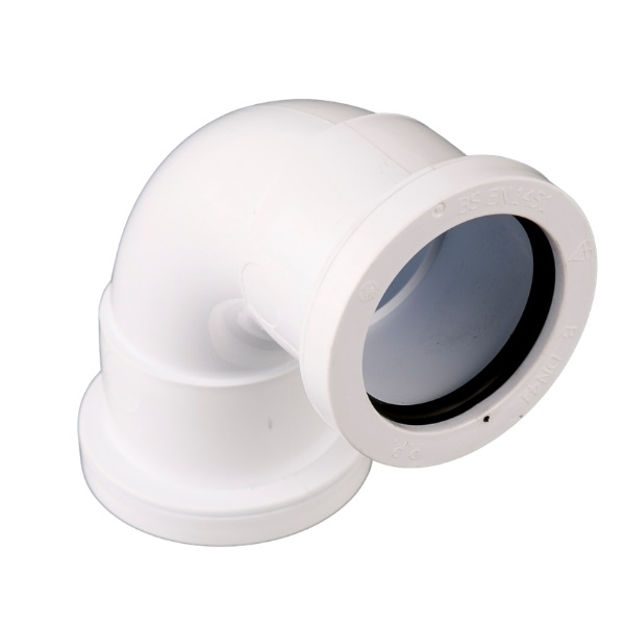 Picture of W920 40MM P-FIT 92.5 DEG SWEPT BEND WHITE