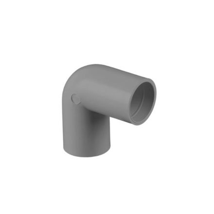 Picture of W130 21.5MM 90 DEG KNUCKLE BEND GREY