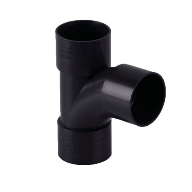 Picture of W1160 32MM SW 92.5 DEG SWEPT TEE BLACK