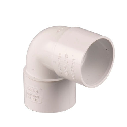 Picture of W3120 50MM SW 90 DEG KNUCKLE BEND WHITE