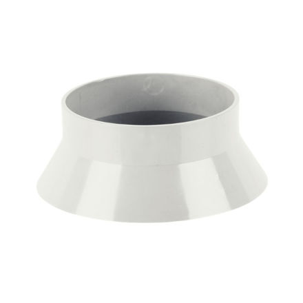 Picture of BS428 WEATHERING COLLAR PIPE SKIRT WHITE 110MM PUSH FIT
