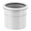 Picture of BS432 SINGLE SOCKET PIPE CONNECTOR WHITE 110MM PUSH FIT
