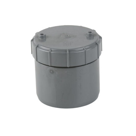 Picture of BS431 ACCESS PLUG GREY 110MM PUSH FIT