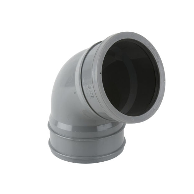 Picture of BS408 112.5 DEG S/S TOP OFFSET BEND GREY
110MM PUSH FIT
