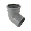 Picture of BS421 112.5 DEG SINGLE SOCKET BEND GREY
110MM PUSH FIT
