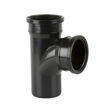 Picture of BS417 92.5 DEG D/S BRANCH W/O BOSSES BLACK
110MM PUSH FIT
